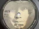 APPLE 41  JOHN LENNON/YOKO ONO- “MRS LENNON” UK 7” SUPERB NEAR MINT - BEATLES