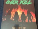 OVERKILL Feel The Fire Vinyl LP NEW REISSUE (2008) Metal Thrash