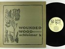 Schleimer K  - Wounded Wood LP - Lone Wolf UK - Minimal Wave VG+ Poster