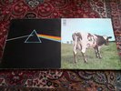 Pink floyd atom heart mother and dark side of the moon green harvest labels lps