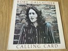 RORY GALLAGHER - CALLING CARD. 1976 FIRST PRESS VINYL LP + INNER NEAR MINT
