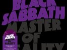 Black Sabbath Master Of Reality RSD #d PURPLE vinyl LP in Slim Box + poster 2021
