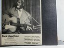 LEADBELLY: Rock Island Line- Folkways 10” Blues Folk Vinyl LP w/ Booklet VG+ R27