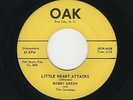 '58 Carolina Rockabilly BOBBY GREEN Little Heart Attacks/Sweet Thing OAK M- HEAR