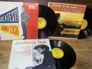 3 JOHNNY CASH  SUN RECORDS  LP'S
