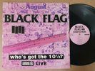 BLACK FLAG - WHO'S GOT THE 101/2?  LIVE -  PUNK ROCK - LP
