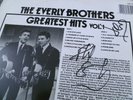 The Everly Brothers  SIGNED/Autographed Greatest HIts Album LP DON & PHIL