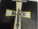 Black Sabbath Mob Rules/Die Young LIVE  RARE 45 Vinyl