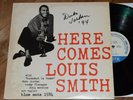 Here Comes Louis Smith EX  Autographed Duke Jordan Blue Note lp Doug Watkins