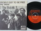 YOUNG RASCALS People Got To Be Free / My World RARE Sweden 45 Felix Cavaliere