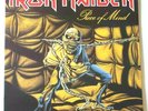 IRON MAIDEN  PIECE OF MIND  1993  GATEFOLD SLEEVE  MERCH SHEET  EMI