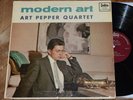 Art Pepper Modern Art RARE  1st DG Flat Intro lp