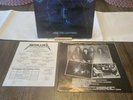 Metallica Ride The Lightning Original 1984 Megaforce Press EX/VG++ w/ Insert