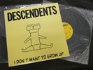 1985 Original DESCENDENTS LP I don't want to grow up New Alliance record punk