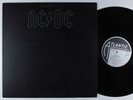 AC/DC Back In Black ATLANTIC LP VG+ embossed cover **