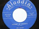 Lee Allen & Band Aladdin 45rpm 1956