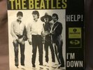 The Beatles, Help / I'm Down. Denmark Issue 1965 R5305 1XCE 18250. Superb Vinyl.