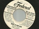 R&B ROCKER bw DOOWOP - CORA WOODS - ROCKS IN YOUR HEAD - HEAR - BIO DJ FEDERAL
