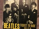 The Beatles, Ticket To Ride / Yes It Is. R5265 Sweden Issue 1965. 7XCE 18254. EX
