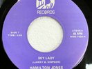 HAMILTON JONES 45 Sky Lady/Within A Note NEAR MINT on OP loner psych rock c4083