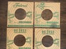 (4) Early Green FEDERAL KING DELUXE 45  rpm Record Company Sleeve Blues R&B