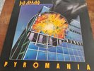 Def Leppard ?– Pyromania UK LP 1st Pressing 1983 + Fire Red Inner Sleeve