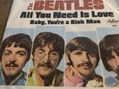 beatles all you need is love 45 Capitol Records 1960’s VG+