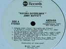 Jimmy Buffet-Havana Daydreamin'-RARE 1975 US ABC White Label PROMO LP-CLEAN
