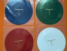 Black Midi Cavalcade Set of 4 EU and US Flexidiscs Flexis Green Blue White Red