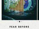 FEAR BEFORE THE MARCH OF FLAMES THE ALWAYS OPEN MOUTH LIGHT BLUE PURPLE LP VINYL