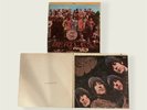 Vintage 60s The Beatles Vinyl Records The White Album, Sgt Peppers, Rubber Soul
