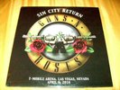 GUNS N ROSES Sin City Return LP LIVE  Las Vegas 2016 Appetite For Destruction NM