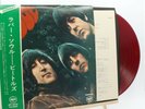 BEATLES Rubber Soul RED WAX Apple Japan OBI VINYL LP