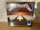 METALLICA MASTER OF PUPPETS LP Walmart Exclusive Battery Brick Red Vinyl Sealed