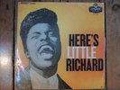 LITTLE RICHARD - HERE'S LITTLE RICHARD London LP HAO 2055 mono plum label