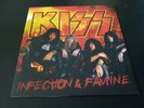Kiss ?– infection famine  -2 x LP'- NEW UNPLAYED -- black vinyl