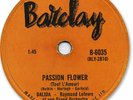 Super Rare 1959 DALIDA French 78 RPM Record. Passion Flower/Fille aux pieds nus