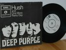 DEEP PURPLE Hush SUPER RARE Danish PROMO Picture Sleeve