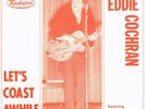 EDDIE COCHRAN - LET'S COAST AWHILE + 3 EP (Rare Cover, Excellent, ROCKABILLY)
