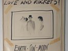 LOVE AND ROCKETS EARTH * SUN * MOON LP USA ORIGINAL VG+ LOOKS UNPLAYED 1987 US