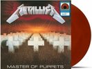 Metallica Master of Puppets Brick Red Vinyl Walmart Ltd Ed. LP Lars James Kirk
