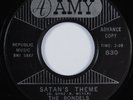Instrumental Surf Tittyshaker 45 RONDELS Satan's Theme AMY promo HEAR