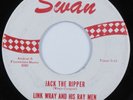 Instrumental Rockabilly Surf 45 LINK WRAY & HIS RAYMEN Jack The Ripper SWAN HEAR
