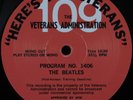BEATLES Here's To Veterans VETERANS ADMINISTRATION LP VG+ mono