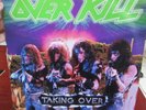 OVERKILL Taking Over LP 1987 Megaforce 81735-1 - NM - PROMOTIONAL