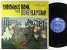 Thelonious Monk - Plays Duke Ellington LP - Riverside - RLP 12-201 Mono DG VG+