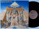 IRON MAIDEN Powerslave EMI LP VG++ textured cover