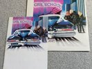 GIRLSCHOOL Hit And Run Red Vinyl LP 1981 + Tour Programme fully signed by band
