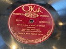 lonnie Johnson 78 rare Prewar blues okeh 8417 Johnson’s trio stomp James Johnson