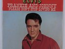 Rock 45 ELVIS PRESLEY Frankie And Johnny RCA VICTOR VG+ promo picture sleeve